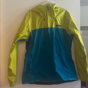 Color block Patagonia Rain Jacket size Medium